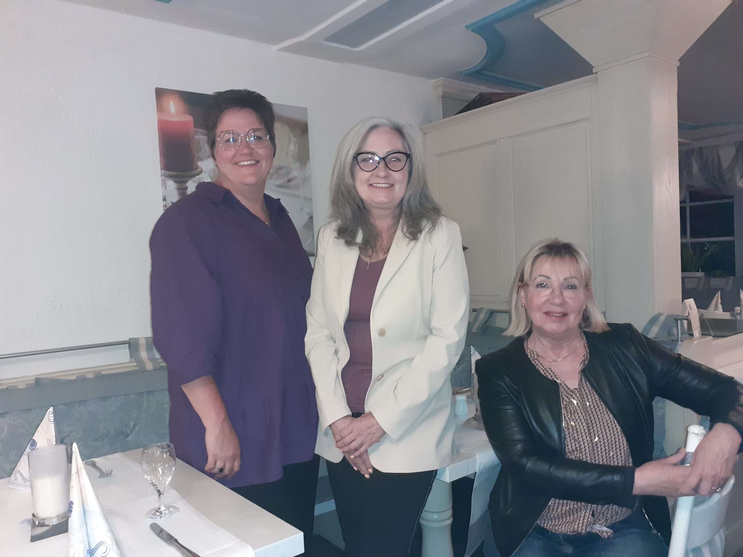 Claudia Schmidt, Chris Godor, Gisela Herforth